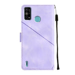 Custodia per telefono in pelle goffrata effetto pelle, For Tecno Spark Go 2021, For Tecno Spark Go 2022