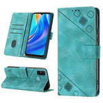 Custodia per telefono in pelle goffrata effetto pelle, For Tecno Spark Go 2021, For Tecno Spark Go 2022
