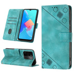 Custodia per telefono in pelle goffrata effetto pelle, For Tecno Spark Go 2021, For Tecno Spark Go 2022
