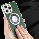 Custodia per telefono magnetica MagSafe con lente glitterata, For iPhone 13 Pro Max, For iPhone 13 Pro, For iPhone 13, For iPhone 12 Pro Max