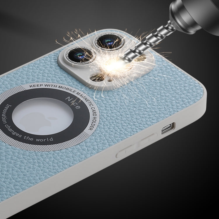 Custodia per telefono magnetica MagSafe con lente glitterata, For iPhone 13 Pro Max, For iPhone 13 Pro, For iPhone 13, For iPhone 12 Pro Max