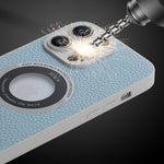 Custodia per telefono magnetica MagSafe con lente glitterata, For iPhone 12 Pro, For iPhone 12, For iPhone 11 Pro Max, For iPhone 11