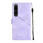 Custodia per telefono in pelle goffrata effetto pelle, For Sony Xperia 1 IV, For Sony Xperia 5 IV, For Sony Xperia 10 IV, For OPPO A78