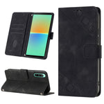 Custodia per telefono in pelle goffrata effetto pelle, For Sony Xperia 1 IV, For Sony Xperia 5 IV, For Sony Xperia 10 IV, For OPPO A78