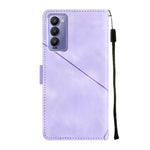 Custodia per telefono in pelle goffrata effetto pelle, For Tecno Camon 18 / 18 P, For Tecno Camon 18 Premier, For Tecno Camon 19, For Tecno Camon 19 Neo