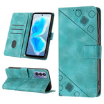 Custodia per telefono in pelle goffrata effetto pelle, For Tecno Camon 18 / 18 P, For Tecno Camon 18 Premier, For Tecno Camon 19, For Tecno Camon 19 Neo