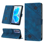 Custodia per telefono in pelle goffrata effetto pelle, For Tecno Camon 18 / 18 P, For Tecno Camon 18 Premier, For Tecno Camon 19, For Tecno Camon 19 Neo