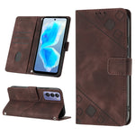 Custodia per telefono in pelle goffrata effetto pelle, For Tecno Camon 18 / 18 P, For Tecno Camon 18 Premier, For Tecno Camon 19, For Tecno Camon 19 Neo