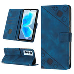 Custodia per telefono in pelle goffrata effetto pelle, For Tecno Camon 18 / 18 P, For Tecno Camon 18 Premier, For Tecno Camon 19, For Tecno Camon 19 Neo