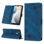 Custodia per telefono in pelle goffrata effetto pelle, For Tecno Camon 19 Pro 5G, For Tecno Pop 6, For Tecno Pop 6 Pro, For Tecno Pova 3 LE7