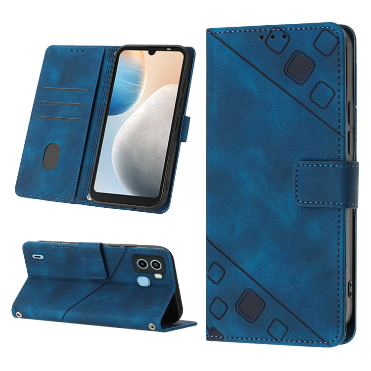 Custodia per telefono in pelle goffrata effetto pelle, For Tecno Camon 19 Pro 5G, For Tecno Pop 6, For Tecno Pop 6 Pro, For Tecno Pova 3 LE7