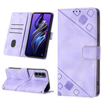 Custodia per telefono in pelle goffrata effetto pelle, For Tecno Camon 19 Pro 5G, For Tecno Pop 6, For Tecno Pop 6 Pro, For Tecno Pova 3 LE7