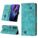 Custodia per telefono in pelle goffrata effetto pelle, For Tecno Camon 19 Pro 5G, For Tecno Pop 6, For Tecno Pop 6 Pro, For Tecno Pova 3 LE7