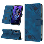 Custodia per telefono in pelle goffrata effetto pelle, For Tecno Camon 19 Pro 5G, For Tecno Pop 6, For Tecno Pop 6 Pro, For Tecno Pova 3 LE7
