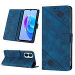 Custodia per telefono in pelle goffrata effetto pelle, For Tecno Spark 9 Pro / Spark 9T