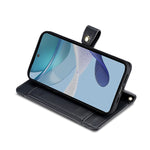 Custodia per telefono in pelle con portafoglio con cerniera a tracolla, For Motorola Moto G53 5G/G13 4G/G23 4G, For Motorola Moto G73 5G, For OPPO Reno8 T 5G/A1 Pro 5G, For Kyocera Android One S10