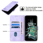 Custodia per telefono in pelle goffrata effetto pelle, For OnePlus 10T 5G, For OnePlus ACE 5G, For OnePlus Nord 2T 5G, For OnePlus Nord CE 2 5G