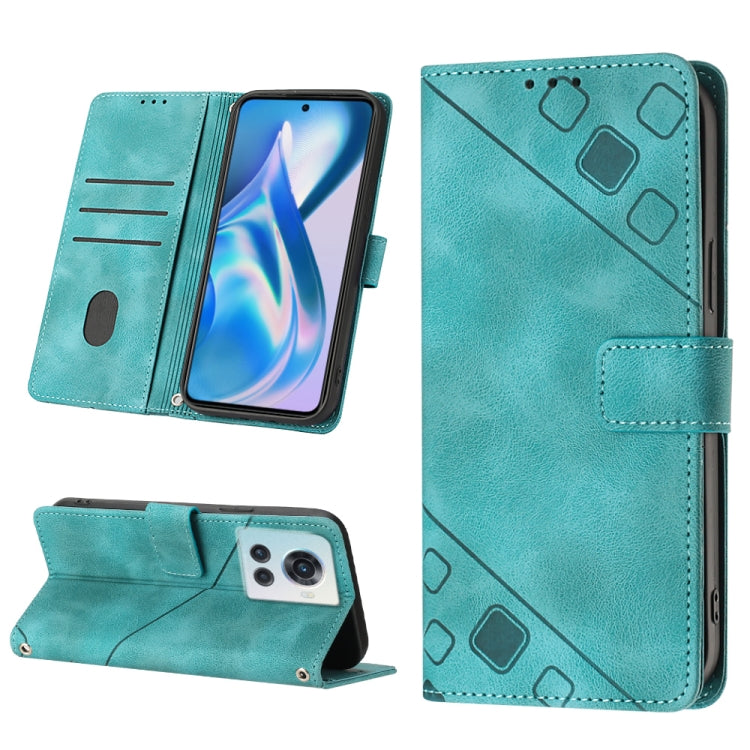 Custodia per telefono in pelle goffrata effetto pelle, For OnePlus 10T 5G, For OnePlus ACE 5G, For OnePlus Nord 2T 5G, For OnePlus Nord CE 2 5G