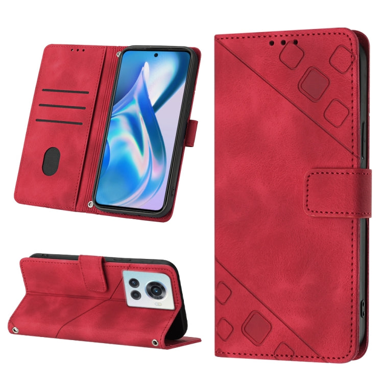 Custodia per telefono in pelle goffrata effetto pelle, For OnePlus 10T 5G, For OnePlus ACE 5G, For OnePlus Nord 2T 5G, For OnePlus Nord CE 2 5G