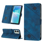 Custodia per telefono in pelle goffrata effetto pelle, For OnePlus 10T 5G, For OnePlus ACE 5G, For OnePlus Nord 2T 5G, For OnePlus Nord CE 2 5G