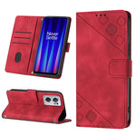 Custodia per telefono in pelle goffrata effetto pelle, For OnePlus 10T 5G, For OnePlus ACE 5G, For OnePlus Nord 2T 5G, For OnePlus Nord CE 2 5G