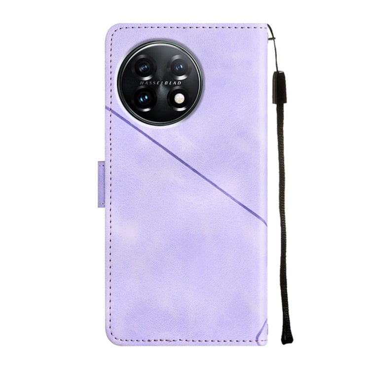 Custodia per telefono in pelle goffrata effetto pelle, For OnePlus 11, For OnePlus Nord CE 3 5G, For OnePlus Nord N20 5G, For OnePlus 10 Pro 5G