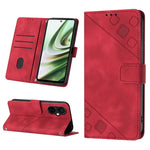 Custodia per telefono in pelle goffrata effetto pelle, For OnePlus 11, For OnePlus Nord CE 3 5G, For OnePlus Nord N20 5G, For OnePlus 10 Pro 5G