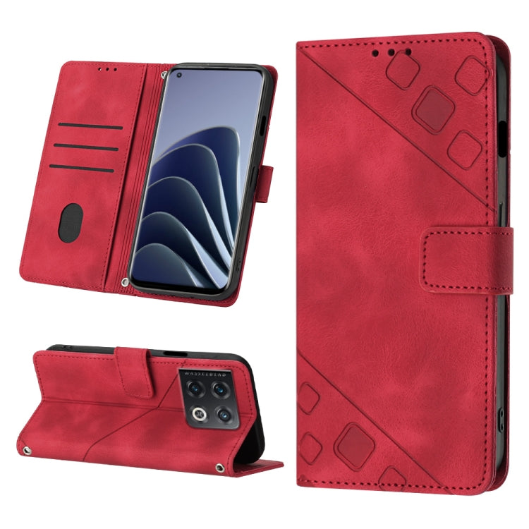 Custodia per telefono in pelle goffrata effetto pelle, For OnePlus 11, For OnePlus Nord CE 3 5G, For OnePlus Nord N20 5G, For OnePlus 10 Pro 5G