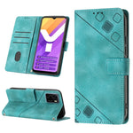 Custodia per telefono in pelle goffrata effetto pelle, For vivo S10e 5G / V23e 4G&5G / Y75 4G, For vivo V20 / V21e 4G / Y73 2021, For vivo Y02s, For vivo Y15s 2021 / Y15a