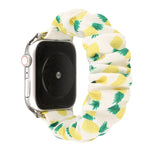 Cinturino in tessuto + anello per capelli in acciaio inossidabile, For Apple Watch Series 8&7 41mm / SE 2&6&SE&5&4 40mm / 3&2&1 38mm, For Apple Watch Ultra 49mm / Series 8&7 45mm / SE 2&6&SE&5&4 44mm / 3&2&1 42mm                                        ...