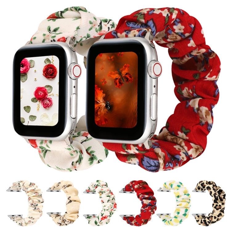 Cinturino in tessuto + anello per capelli in acciaio inossidabile, For Apple Watch Series 8&7 41mm / SE 2&6&SE&5&4 40mm / 3&2&1 38mm, For Apple Watch Ultra 49mm / Series 8&7 45mm / SE 2&6&SE&5&4 44mm / 3&2&1 42mm                                        ...