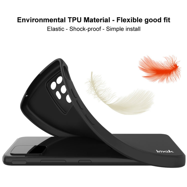 Custodia morbida per telefono in TPU con bordo dritto serie IMAK UC-4, For Xiaomi Redmi Note 12 5G China, For Xiaomi Redmi Note 12 Pro 5G, For Xiaomi Redmi Note 12 Pro+ 5G, For Xiaomi Redmi Note 12 Pro Speed