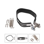 Morsetto in fibra di carbonio per silenziatore per tubo di scarico moto, OT097