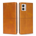Custodia per telefono in pelle a vibrazione orizzontale magnetica con trama di mucca, For Motorola Moto G53 5G/G13 4G/G23 4G, For Motorola Moto G73 5G, For OPPO Reno8 T 5G/A1 Pro 5G, For Xiaomi Redmi 12C 4G