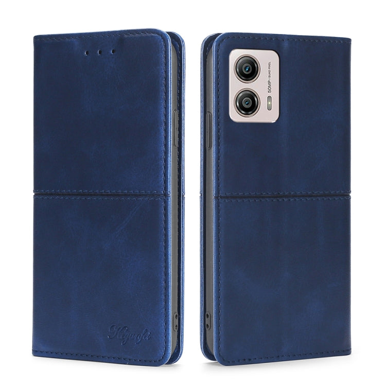 Custodia per telefono in pelle a vibrazione orizzontale magnetica con trama di mucca, For Motorola Moto G53 5G/G13 4G/G23 4G, For Motorola Moto G73 5G, For OPPO Reno8 T 5G/A1 Pro 5G, For Xiaomi Redmi 12C 4G
