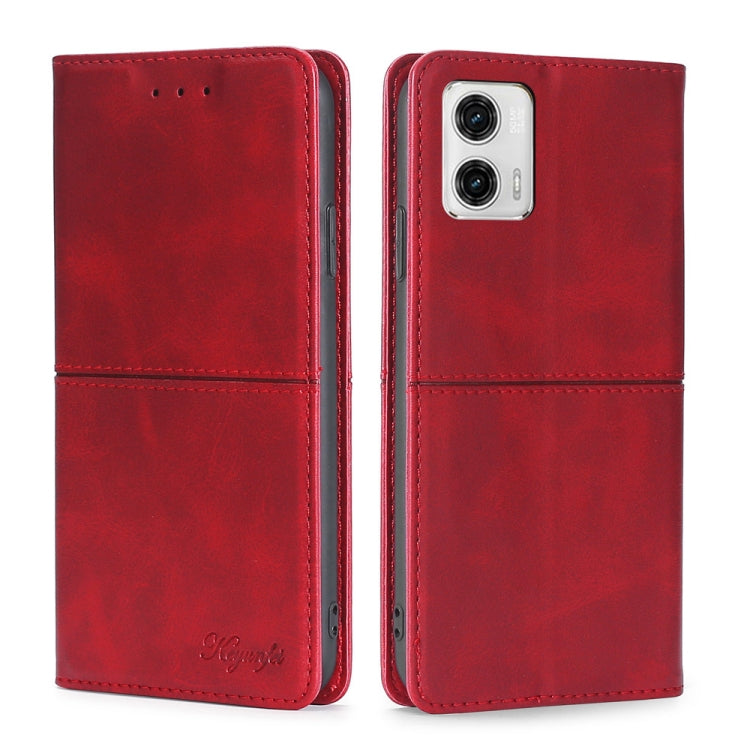 Custodia per telefono in pelle a vibrazione orizzontale magnetica con trama di mucca, For Motorola Moto G53 5G/G13 4G/G23 4G, For Motorola Moto G73 5G, For OPPO Reno8 T 5G/A1 Pro 5G, For Xiaomi Redmi 12C 4G