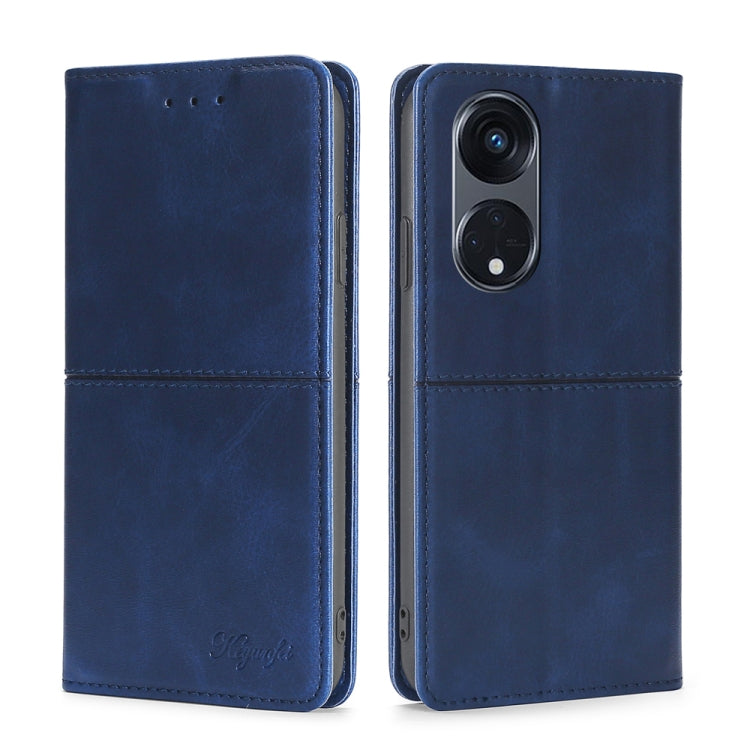 Custodia per telefono in pelle a vibrazione orizzontale magnetica con trama di mucca, For Motorola Moto G53 5G/G13 4G/G23 4G, For Motorola Moto G73 5G, For OPPO Reno8 T 5G/A1 Pro 5G, For Xiaomi Redmi 12C 4G