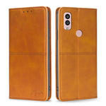 Custodia per telefono in pelle a vibrazione orizzontale magnetica con trama di mucca, For Kyocera Android One S10, For OnePlus Ace 2/11R