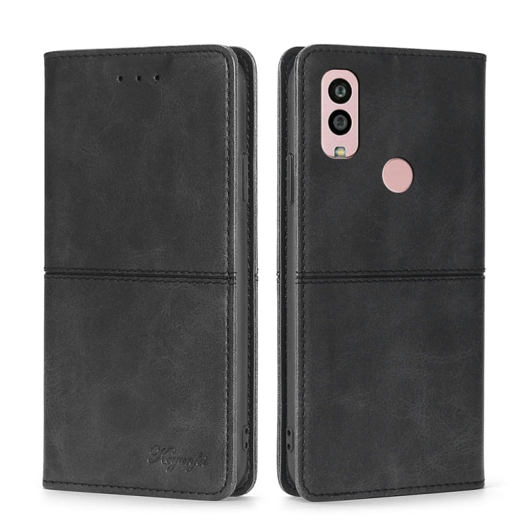Custodia per telefono in pelle a vibrazione orizzontale magnetica con trama di mucca, For Kyocera Android One S10, For OnePlus Ace 2/11R