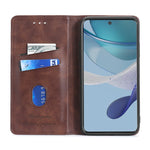 Custodia per telefono in pelle a vibrazione orizzontale magnetica con trama di mucca, For Kyocera Android One S10, For OnePlus Ace 2/11R