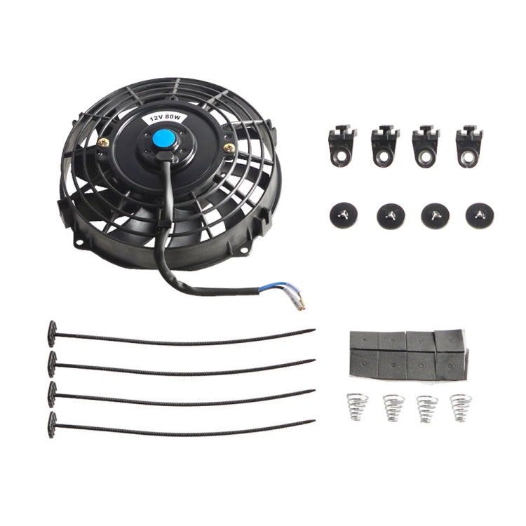 Ventola di raffreddamento dell'olio della trasmissione potente da 12 V 80 W con accessorio di montaggio, 7 inch, 9 inch, 10 inch, 12 inch, 16 inch