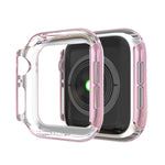 Custodia protettiva per PC a doppia fila di diamanti, For Apple Watch Series 6 / 5 / 4 / SE 2025 / 2023 / 2022 40mm, For Apple Watch Series 3 & 2 & 1 42mm