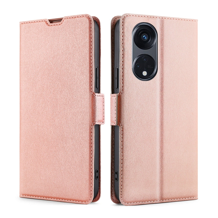 Custodia per telefono in pelle flip orizzontale con fibbia laterale ultrasottile, For Motorola Moto G53 5G/G13 4G/G23 4G, For Motorola Moto G73 5G, For OPPO Reno8 T 5G/A1 Pro 5G, For Kyocera Android One S10, For OnePlus Ace 2/11R