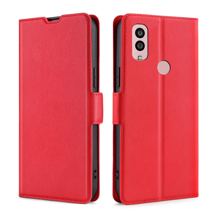 Custodia per telefono in pelle flip orizzontale con fibbia laterale ultrasottile, For Motorola Moto G53 5G/G13 4G/G23 4G, For Motorola Moto G73 5G, For OPPO Reno8 T 5G/A1 Pro 5G, For Kyocera Android One S10, For OnePlus Ace 2/11R