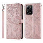 Custodia per telefono in pelle con motivo in rilievo dell'albero della vita, For Xiaomi Poco X5, For Xiaomi Poco X5 Pro
