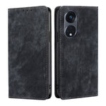 Custodia per telefono in pelle magnetica con spazzola antifurto RFID, For Motorola Moto G53 5G/G13 4G/G23 4G, For Motorola Moto G73 5G, For OPPO Reno8 T 5G/A1 Pro 5G, For Xiaomi Redmi 12C 4G