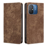 Custodia per telefono in pelle magnetica con spazzola antifurto RFID, For Motorola Moto G53 5G/G13 4G/G23 4G, For Motorola Moto G73 5G, For OPPO Reno8 T 5G/A1 Pro 5G, For Xiaomi Redmi 12C 4G