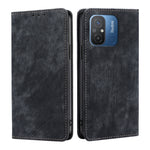 Custodia per telefono in pelle magnetica con spazzola antifurto RFID, For Motorola Moto G53 5G/G13 4G/G23 4G, For Motorola Moto G73 5G, For OPPO Reno8 T 5G/A1 Pro 5G, For Xiaomi Redmi 12C 4G