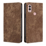 Custodia per telefono in pelle magnetica con spazzola antifurto RFID, For Kyocera Android One S10, For OnePlus Ace 2/11R