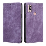 Custodia per telefono in pelle magnetica con spazzola antifurto RFID, For Kyocera Android One S10, For OnePlus Ace 2/11R